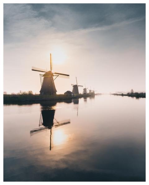 Mill Windmill Wind Landscape