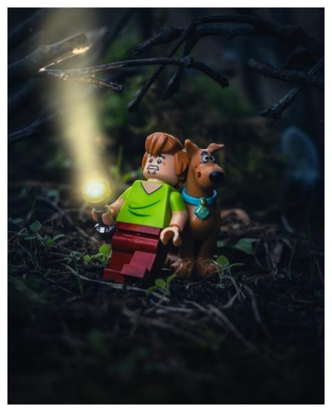 Lego Flashlight Dog Pet