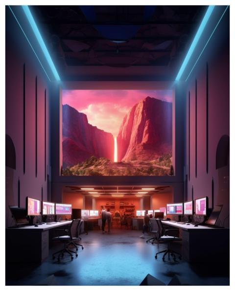 Ai Generated Office Interior Design