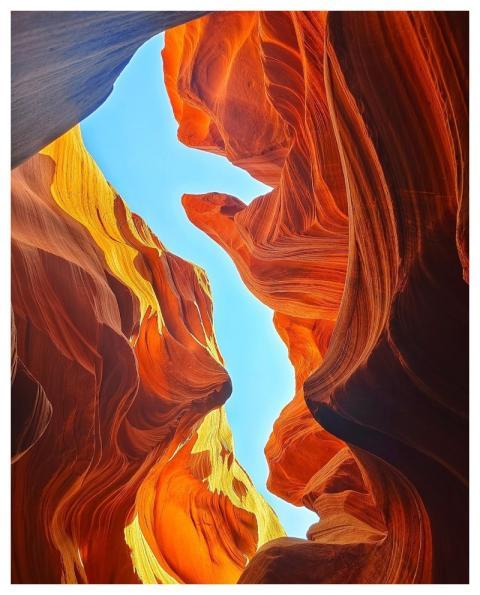 Rock Formation Canyon Antelope Nature