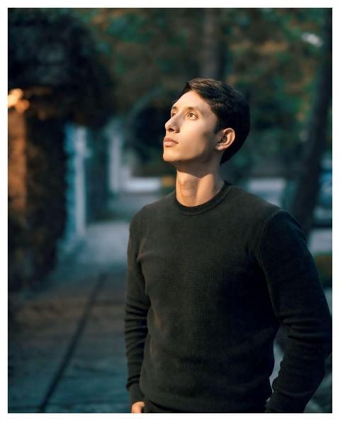 Man Outdoors Good Looking Attractive