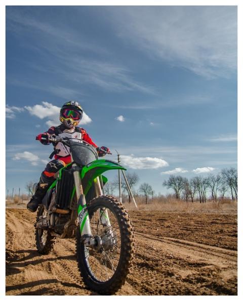 Motocross Wmx Kawasaki Dirt Bike