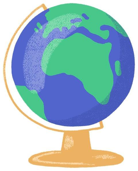 Globe Earth Africa Continent