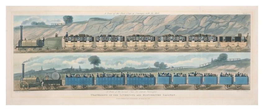 Travelling Liverpool & Manchester Railway:
