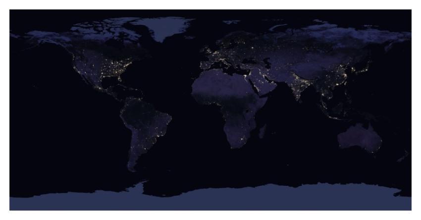 New Night Lights Maps Open Up Possible Real-Time A