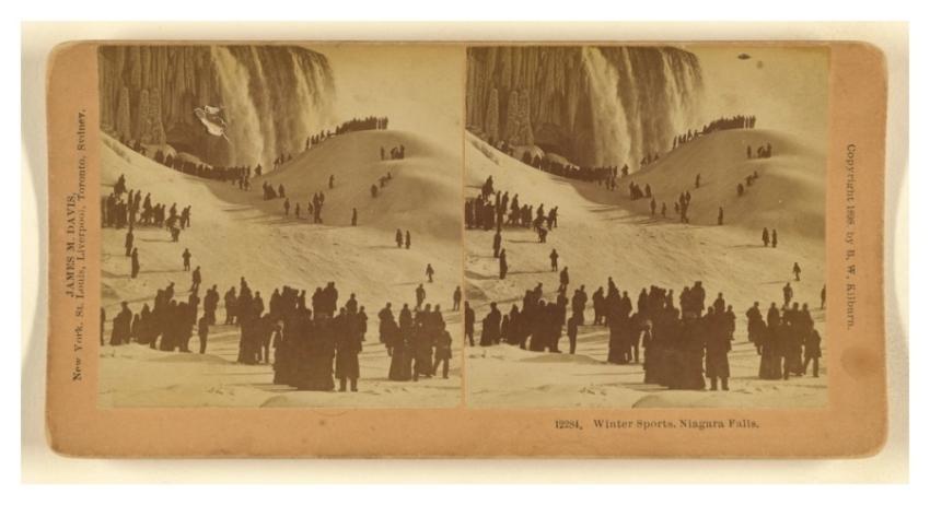 Winter Sports, Niagara Falls. Benjamin