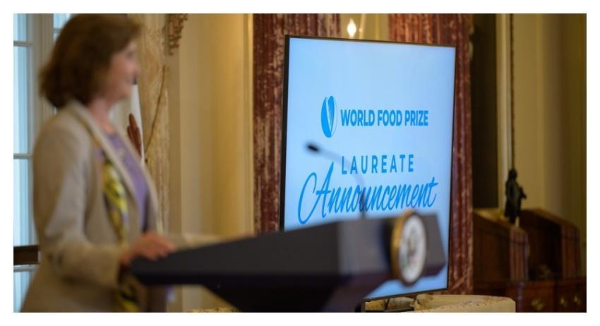 World Food Prize (NHQ202205050005)