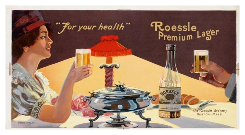 your health, Roessle premium lager