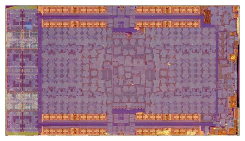 Computer chip, technology image