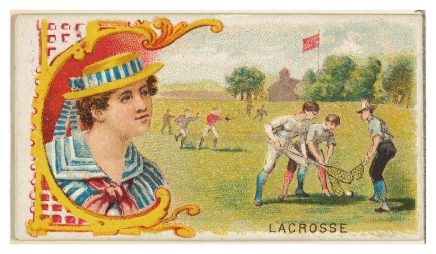 Lacrosse, Games Sports series (N165)