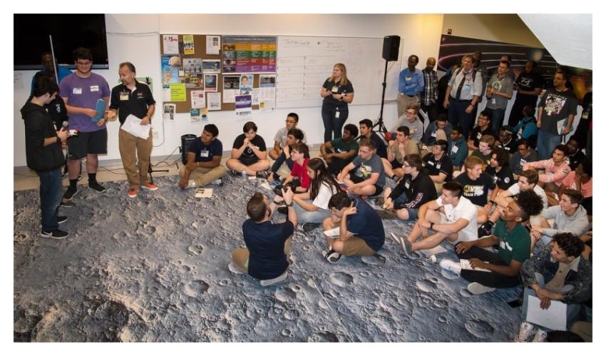 ‘STEM Boys Night In’ at NASA Goddard