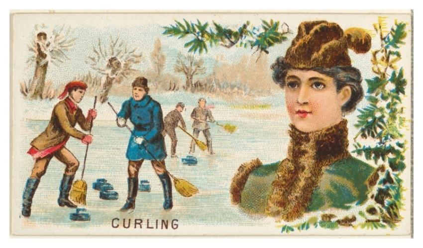 Curling, Games Sports series (N165)