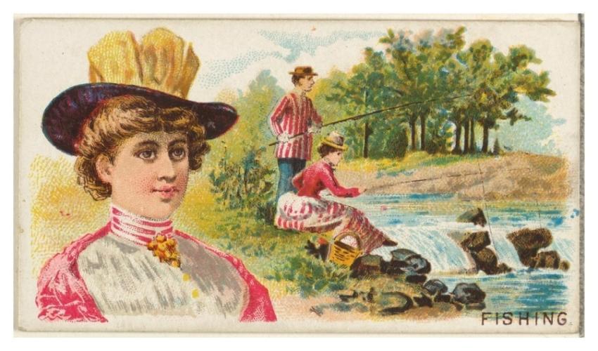 Fishing, Games Sports series (N165)