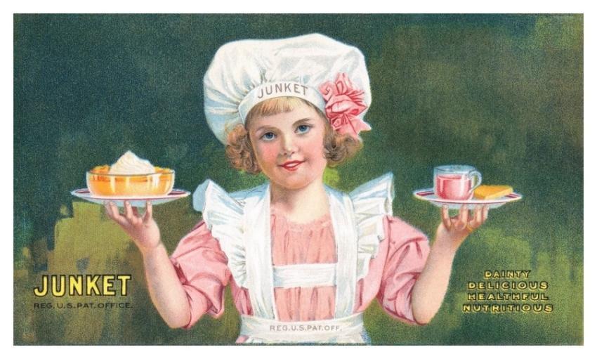 Junket, dainty, delicious, healthful, nutritious