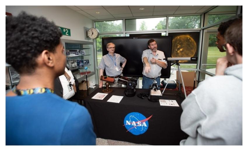 ‘STEM Boys Night In’ at NASA Goddard