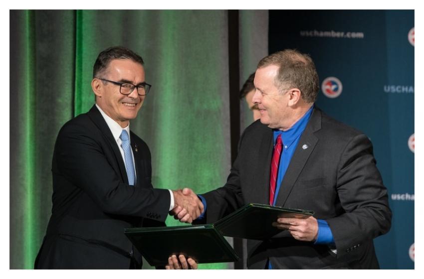 NASA Deputy Administrator Signs Agreement with Bra