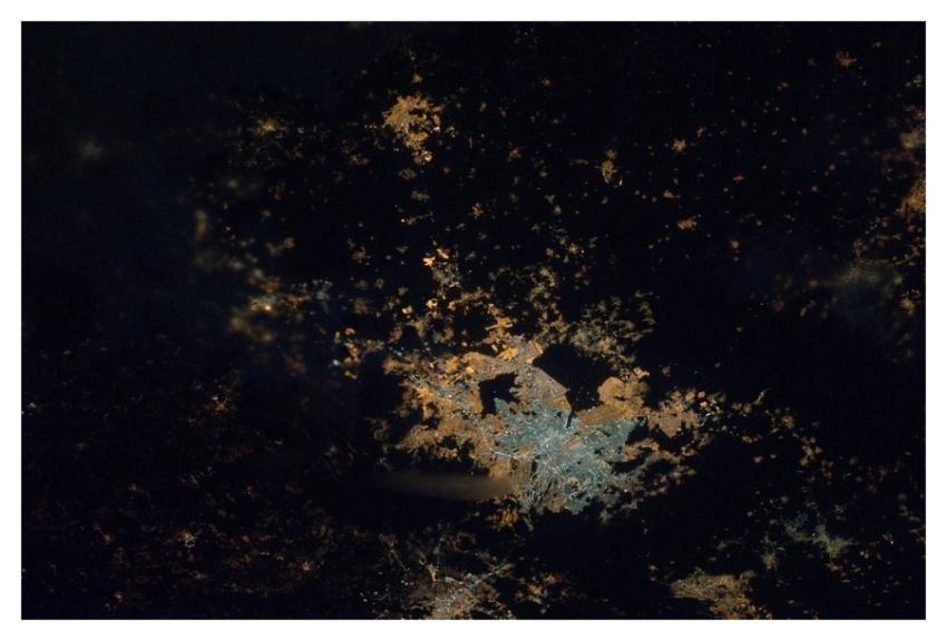 Archive: Mexico City at Night (NASA, International