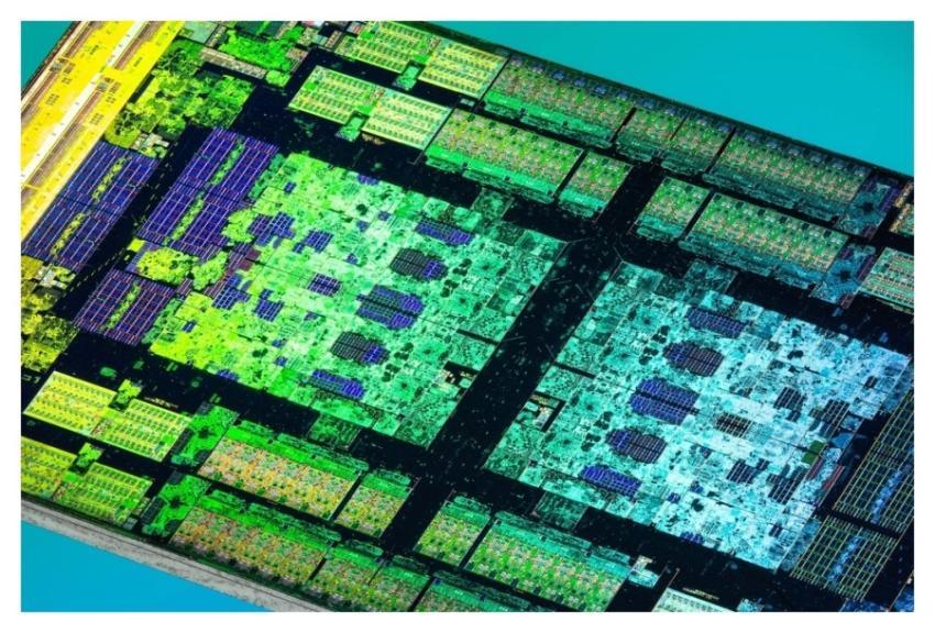 Computer chip, technology image
