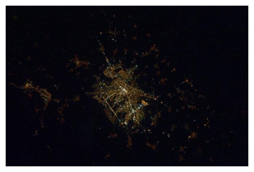 Archive: Sofia, Bulgaria at Night (Archive: NASA,