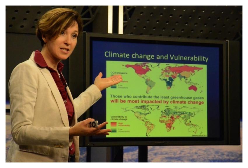 How could a changing climate impact food security?