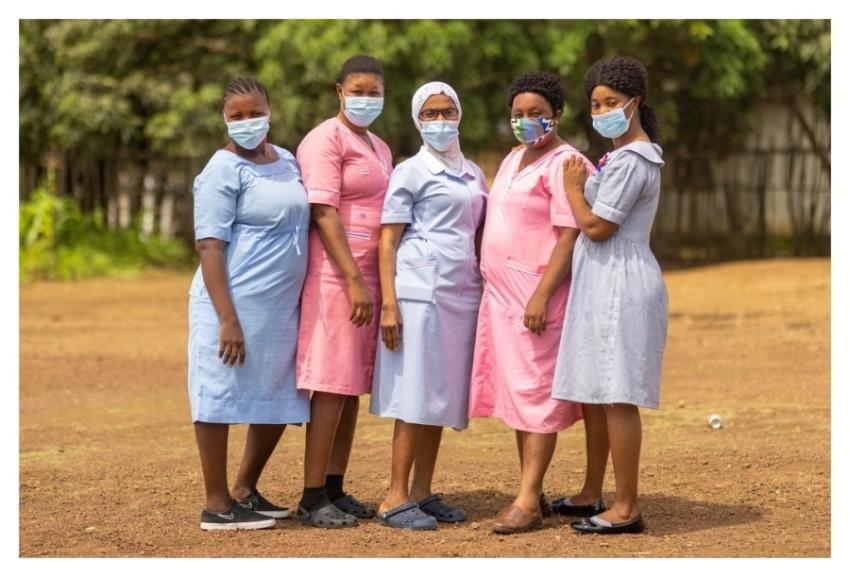 Nurses post health center