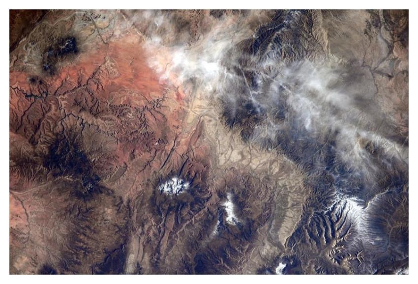 Astronaut Reid Wiseman Shares Earth Art