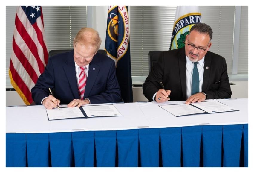 Department of Education MOU Signing Ceremony (NHQ2