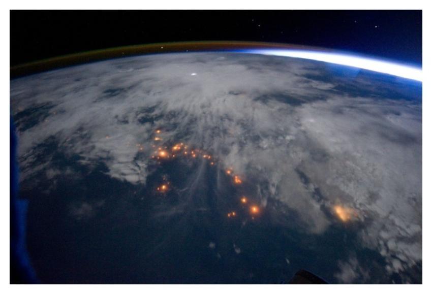 West Coast of Africa at Night (NASA, International