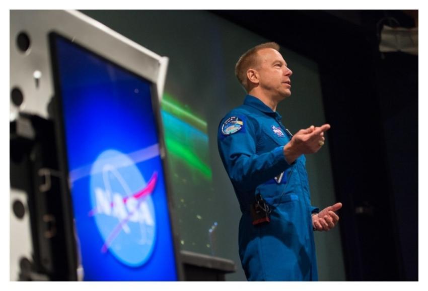 NASA Astronaut Tim Kopra Speaks at Safety and Heal