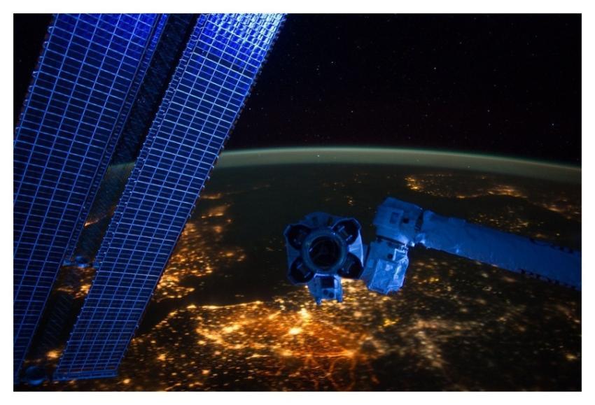 European Panorama at Night (NASA, International Sp