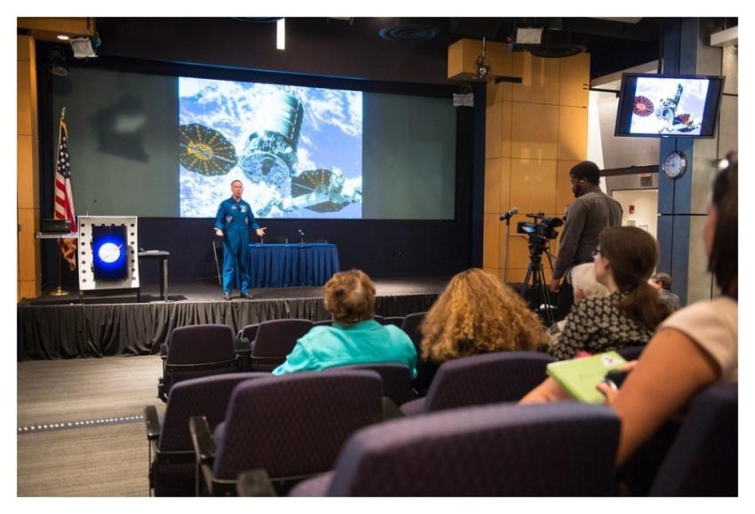 NASA Astronaut Tim Kopra Speaks at Safety and Heal
