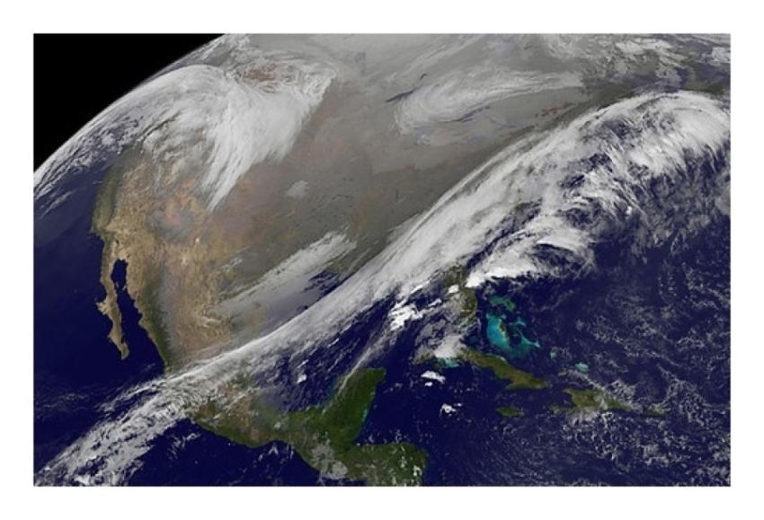 Satellite Views Early Thanksgiving Travel Trouble