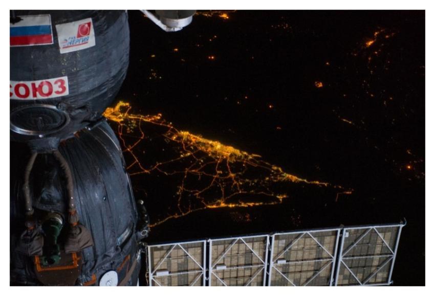 United Arab Emirates at Night (NASA, International