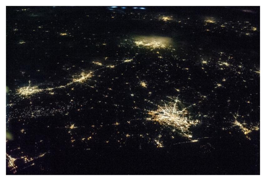 Eastern Texas at Night (NASA, International Space