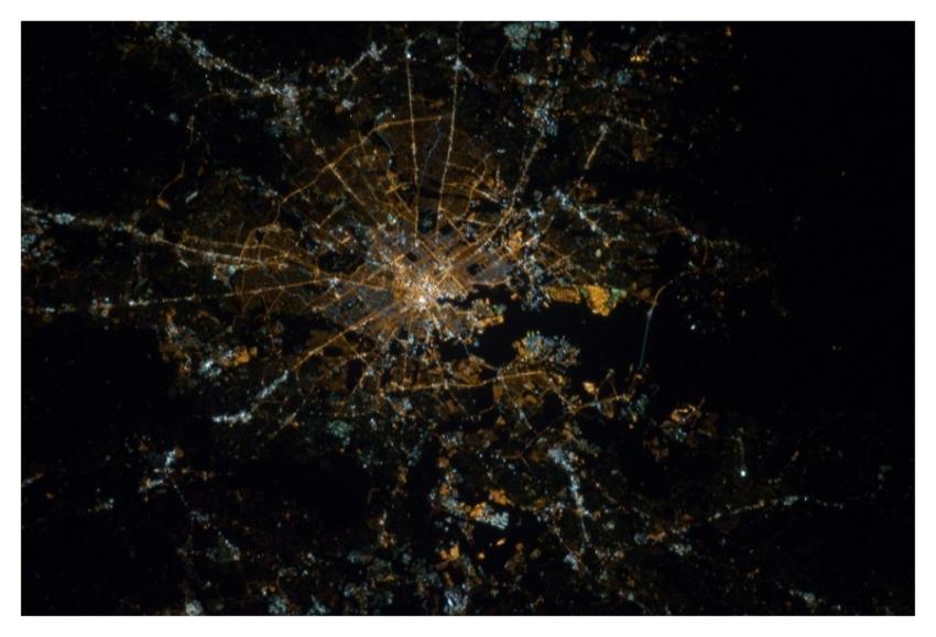 Baltimore, Maryland at Night (NASA, International