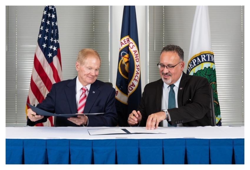 Department of Education MOU Signing Ceremony (NHQ2