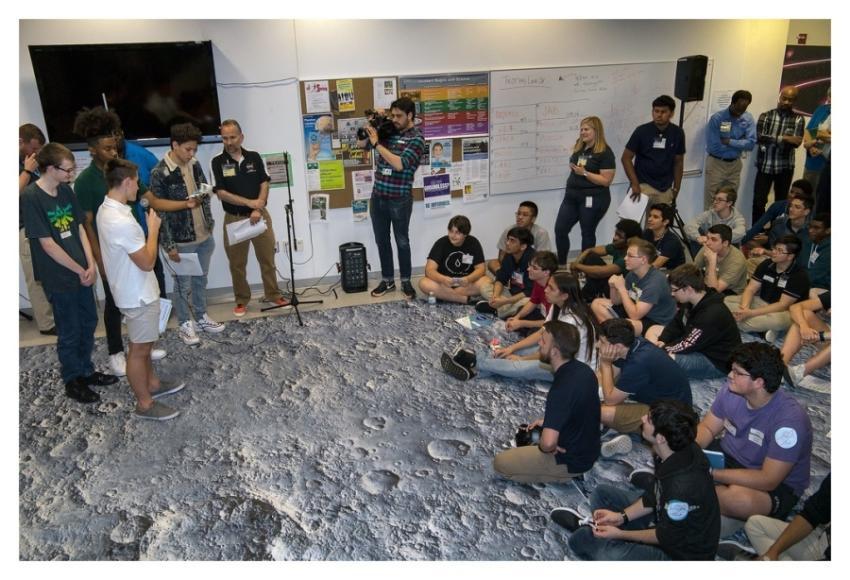 ‘STEM Boys Night In’ at NASA Goddard