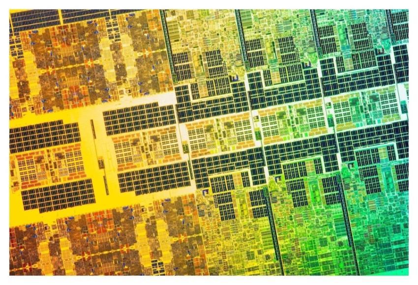 Computer chip, technology image