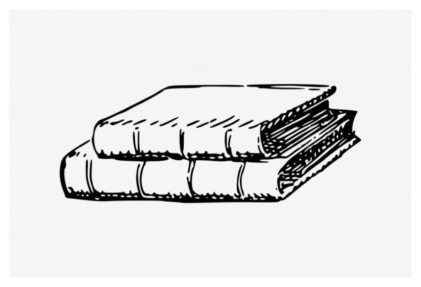 Books, education illustration