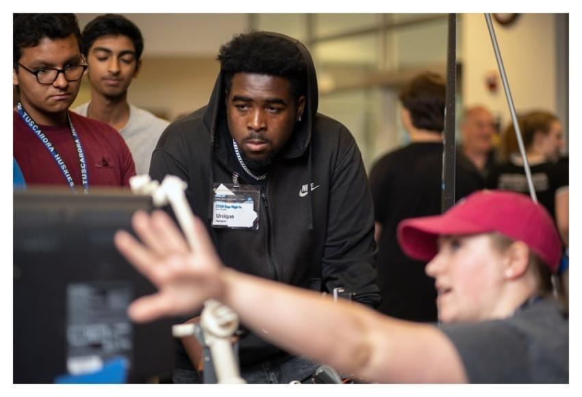 ‘STEM Boys Night In’ at NASA Goddard