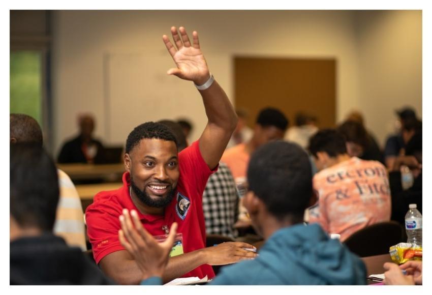 ‘STEM Boys Night In’ at NASA Goddard