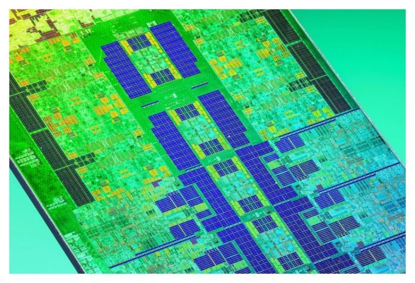 Computer chip, technology image