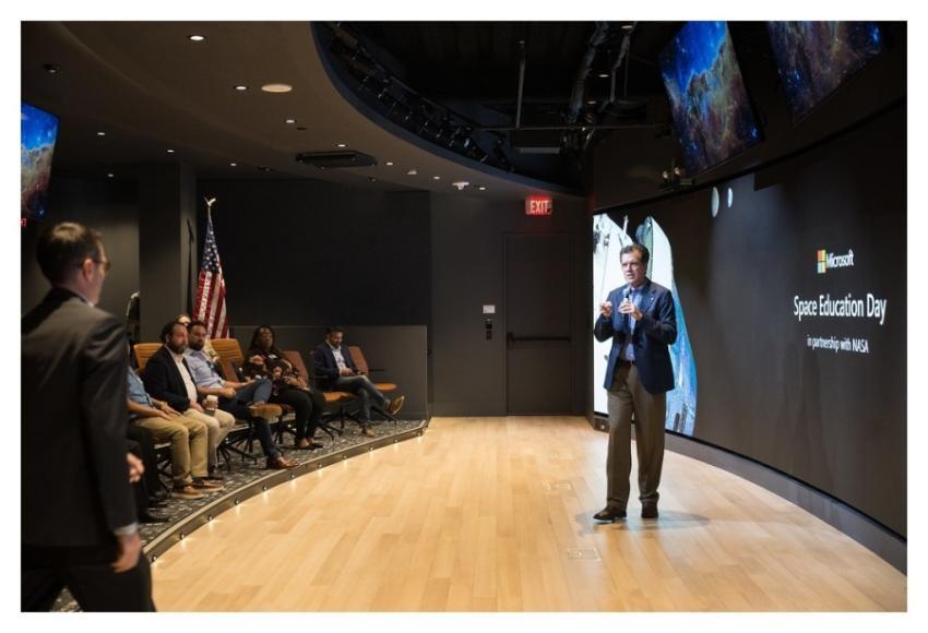 Microsoft and NASA Space Education Day (NHQ2023062