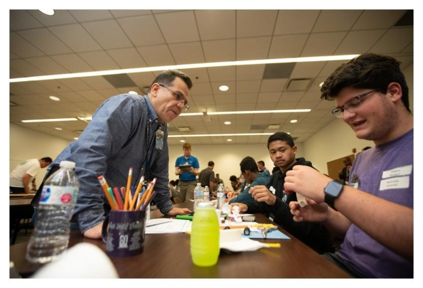 ‘STEM Boys Night In’ at NASA Goddard