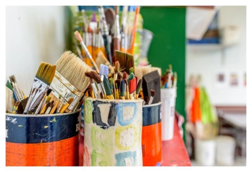 Paintbrush, art supply