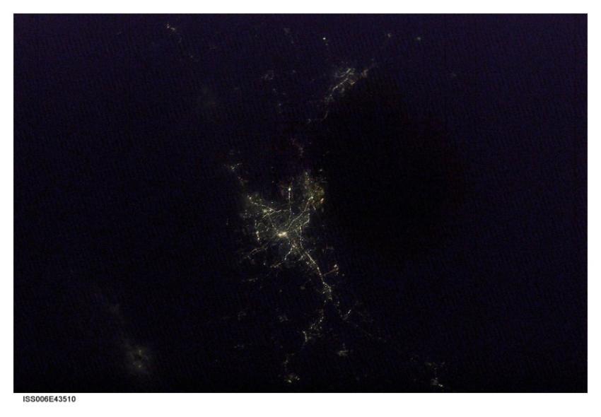Archive: Sendai, Japan at Night (NASA, Internation