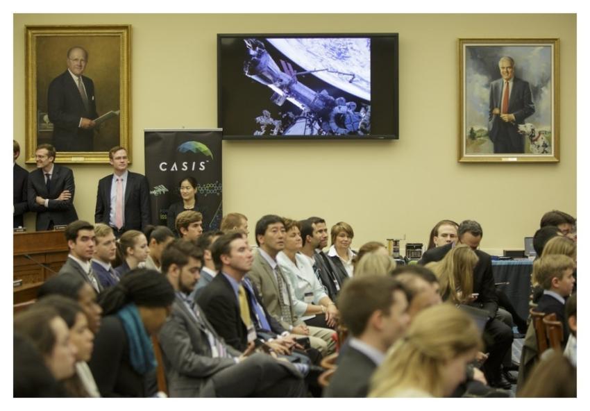 ISS Downlink with House Committee on Science, Spac