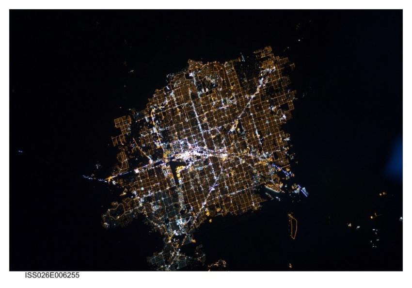Las Vegas, Nevada at Night (NASA, International Sp