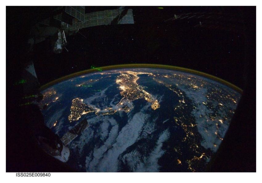 Europe, and Africa at Night (NASA, International S