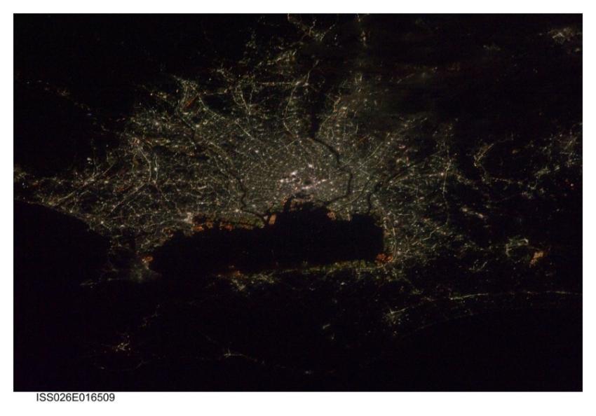 Tokyo, Japan at Night (NASA, International Space S